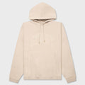 Embroidered Relaxed Hoodie - Sand