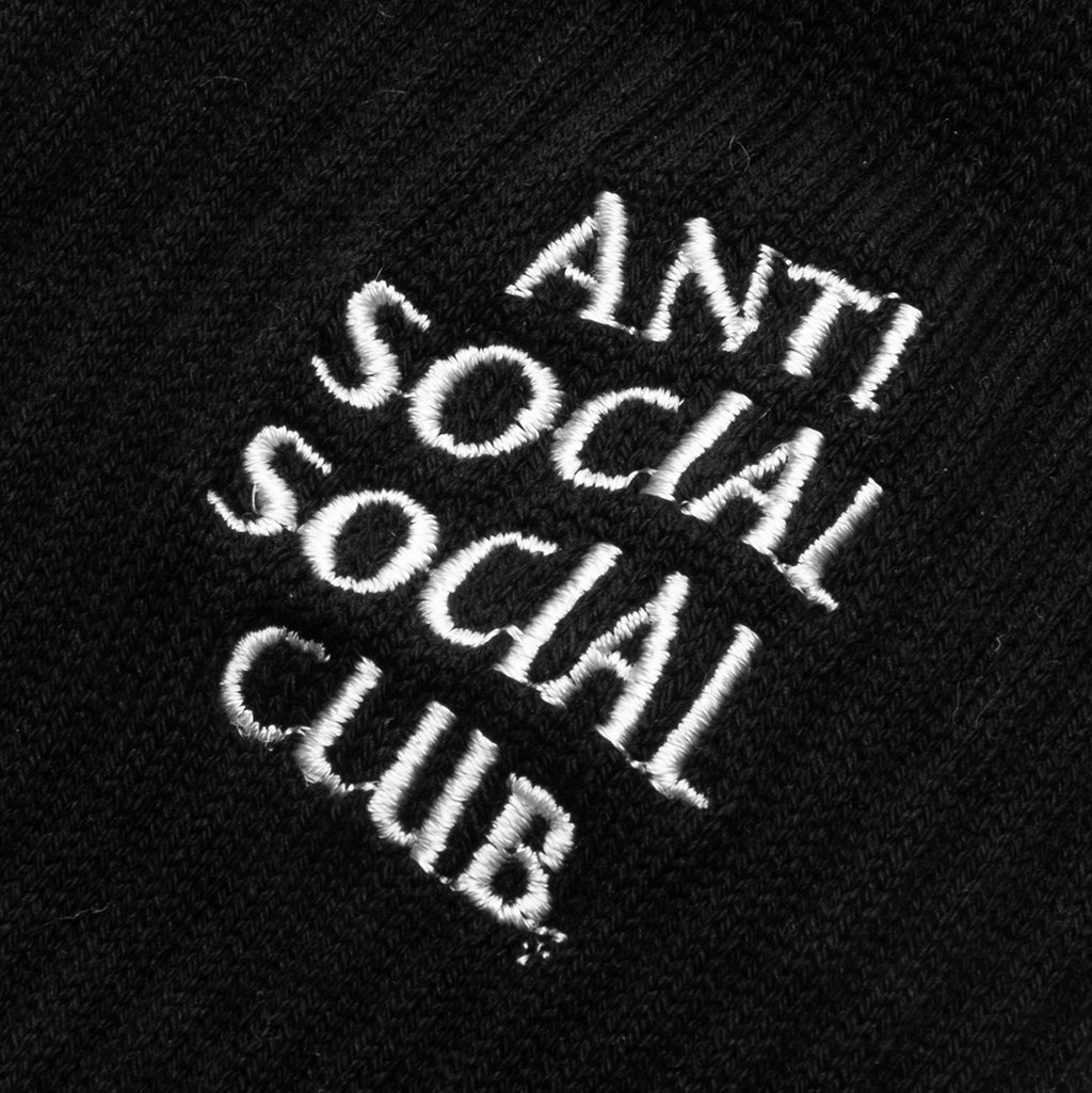 Embroidered Socks - Black