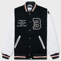Embroidery Varsity Jacket - Green