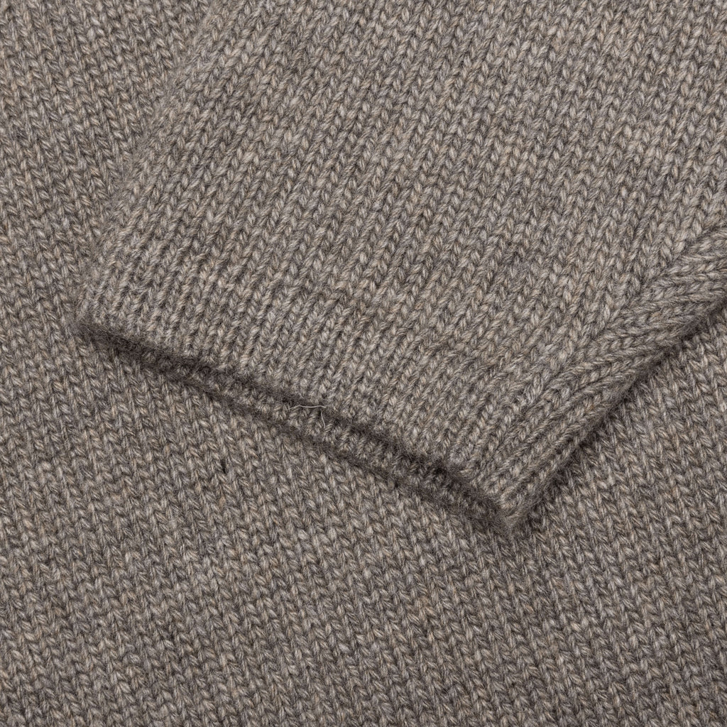 Essentials Knit Hoodie - Heather Grey