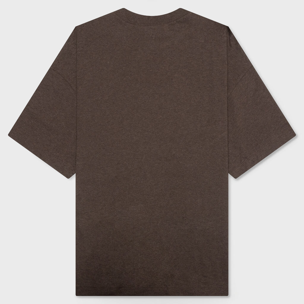 Essentials S/S Tee - Heather Wood