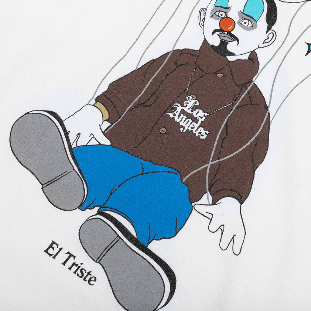 El Triste Puppet Strings L/S Tee - White