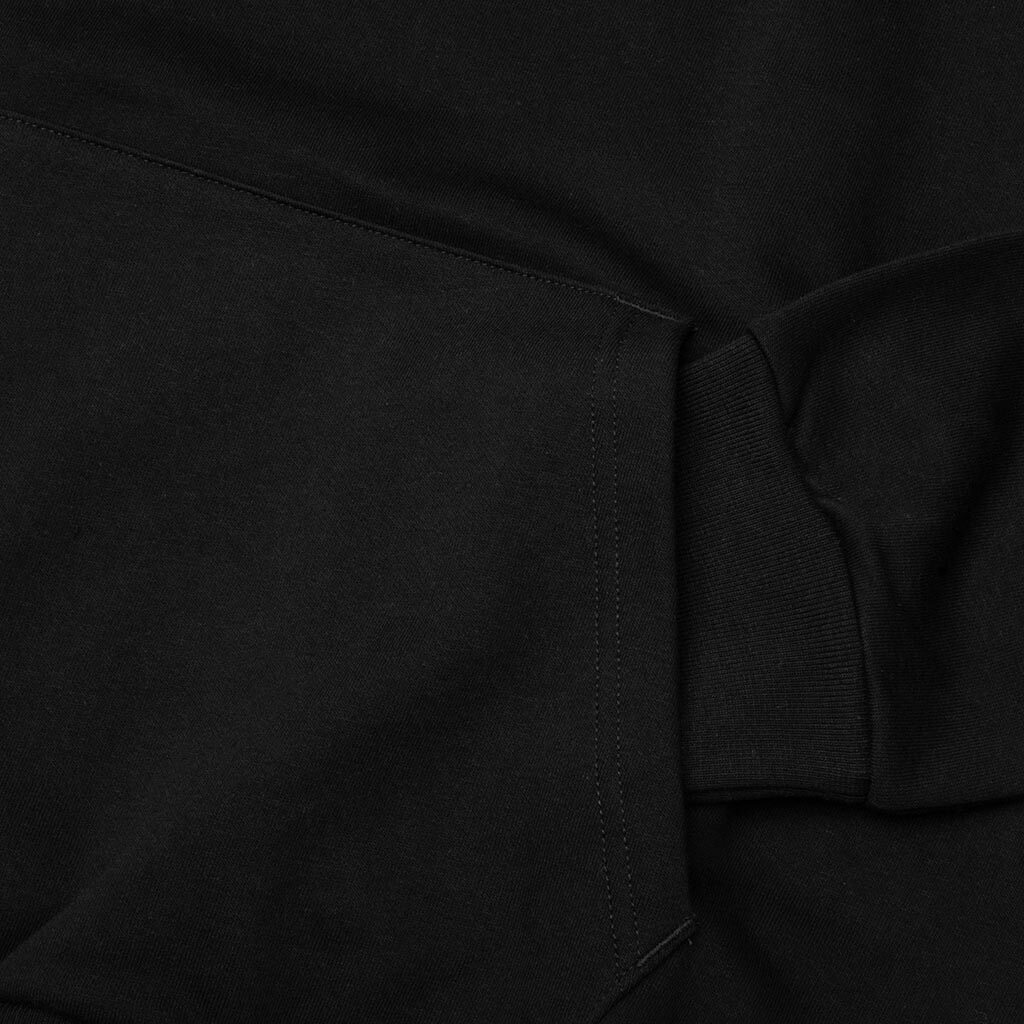 Evolution Mountain Sketch Regular Hoodie - Black