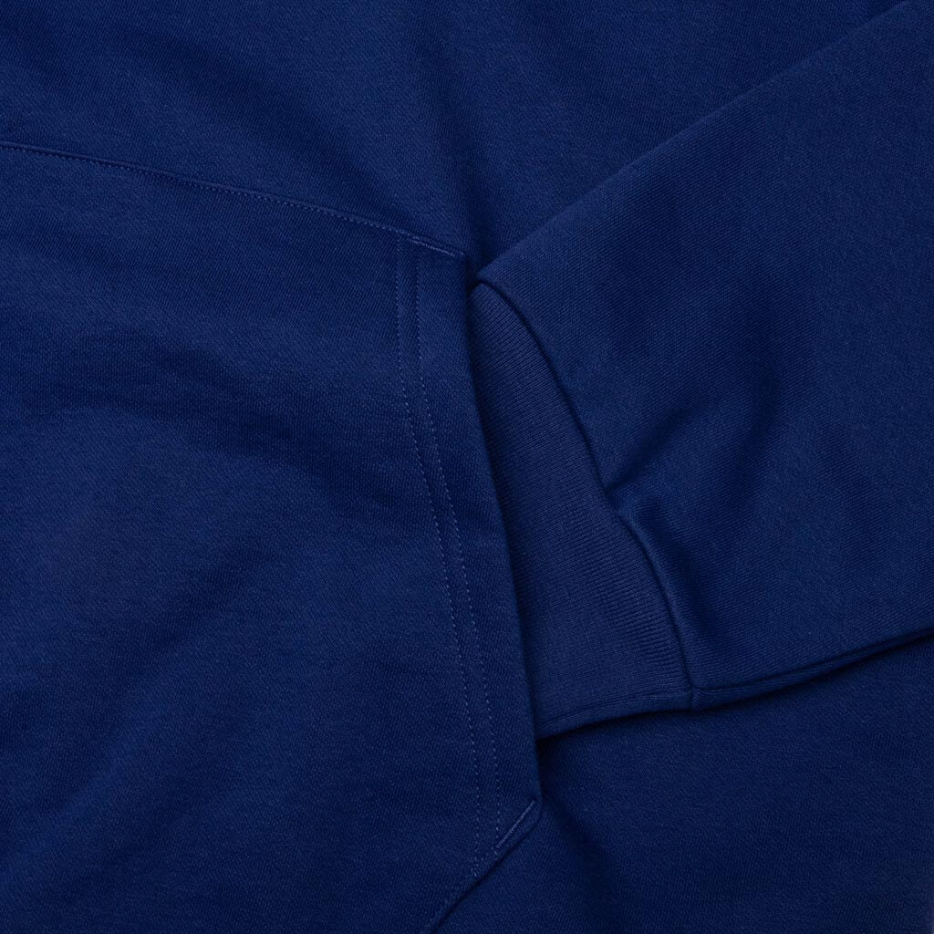 Evolution Mountain Sketch Regular Hoodie - Bold Blue