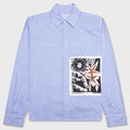 Expect Nothing L/S Shirt - Blue/White