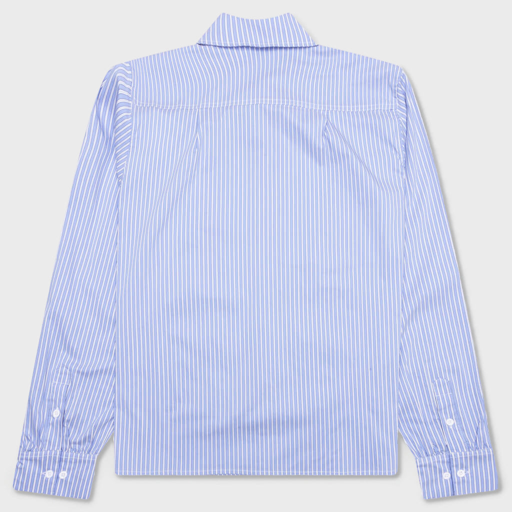 Expect Nothing L/S Shirt - Blue/White