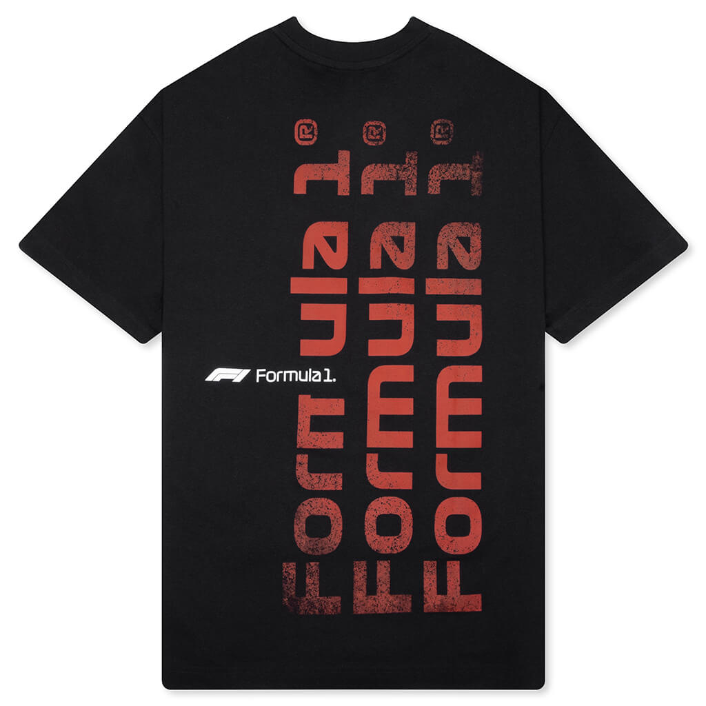 Graphic Tee - Black/Red