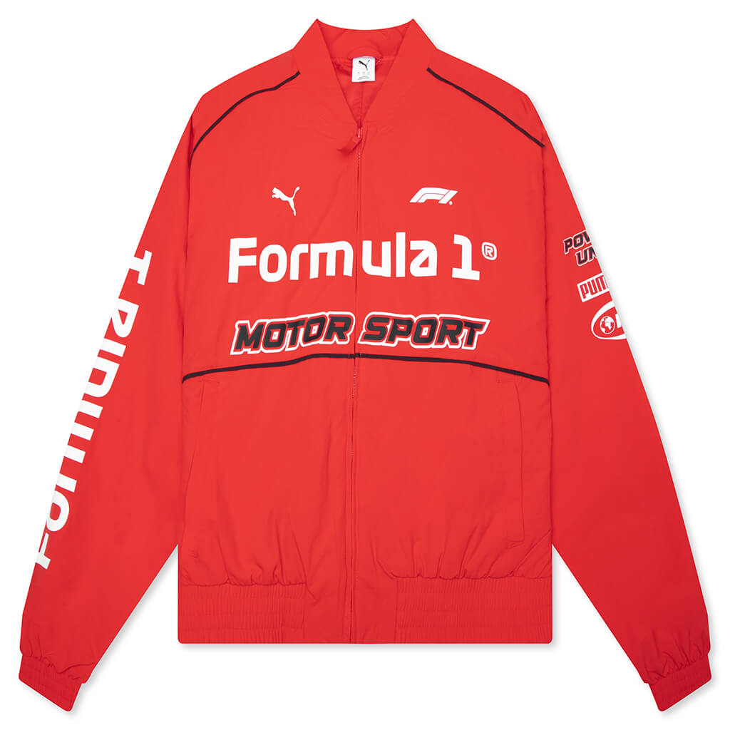 Pilot Jacket - Pop Red