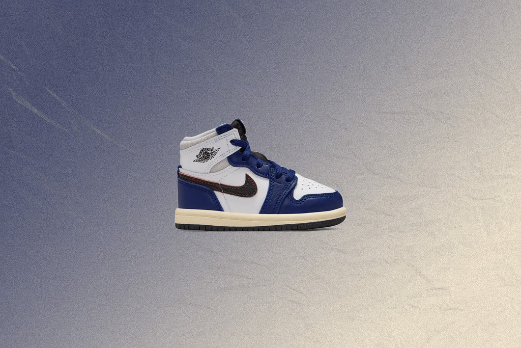 Air Jordan 1 Retro High OG 'Rare Air' (TD) - White/Black/Neutral Grey/Deep Royal Blue