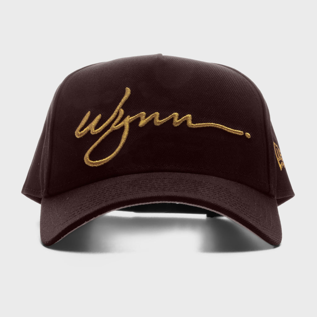 New Era 9FORTY Plaza A-Frame Snapback - Burnt Wood