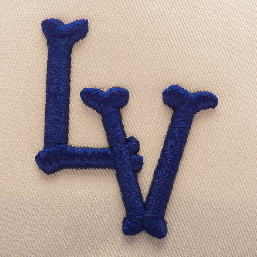 ‘LV’ Bones Two Tone - Natural/Blue