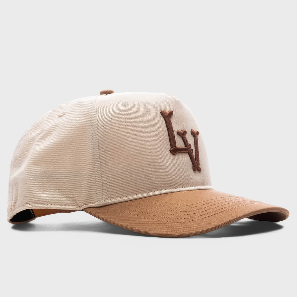 ‘LV’ Bones Two Tone - Natural/Brown