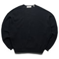 Fear Of God Essentials Waffle Crewneck 90's Sweater - Vintage Black
