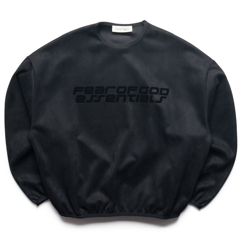Fear Of God Essentials Modern Crewneck Sweatshirt - Vintage Black
