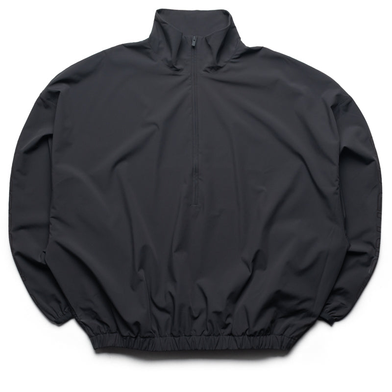 Fear Of God Essentials Tech Nylon Half Zip Track Jacket - Iron Grey