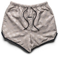 Fear Of God Essentials Nylon Checkered Gym Shorts - Seal