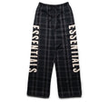 Fear Of God Essentials Flannel Lounge Pants - Vintage Black Plaid