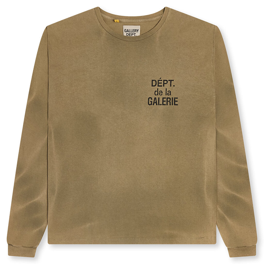 French L/S Tee - Olive