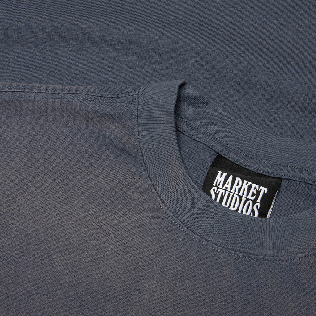 F The World T-Shirt - Indigo Blue