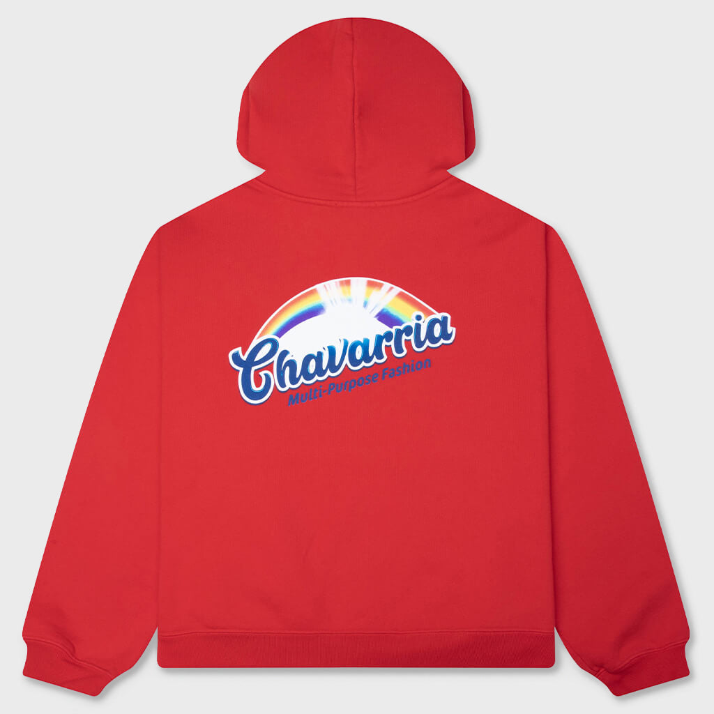 Fabuloso Shrunken Hoodie - Fiery Red