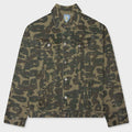 Face Camo Jacket - Dark Green