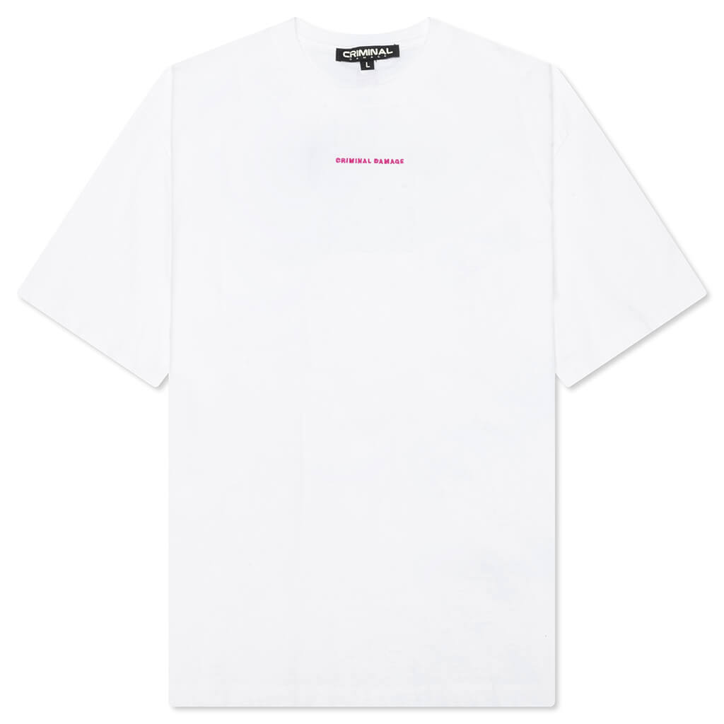 Fantasy Fulfilled T-Shirt - Off White/Pink