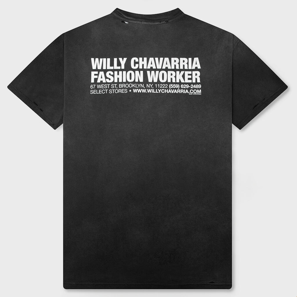 Fashion Worker Tee - Black Beauty