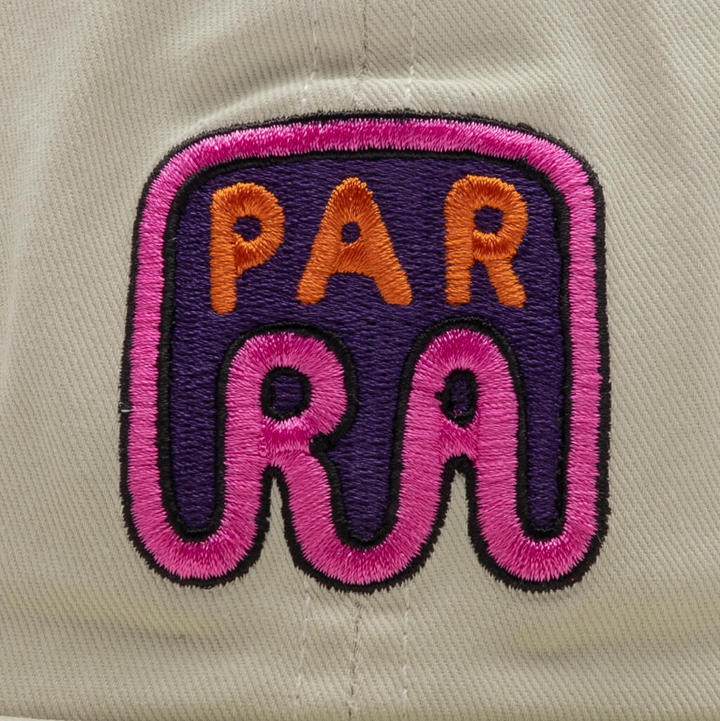 Fast Food Logo 6 Panel Hat - Off White