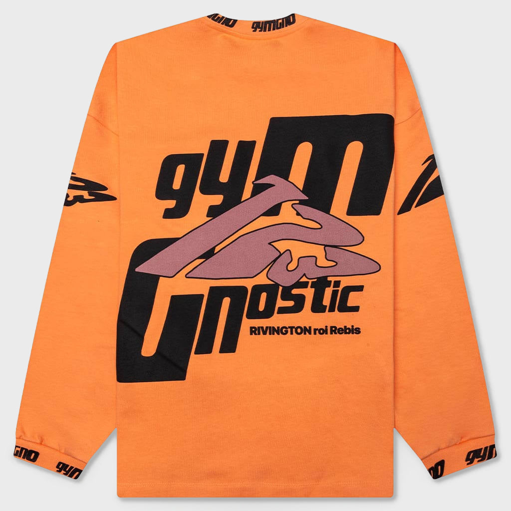 Fasting For Faster L/S Tee - Orange