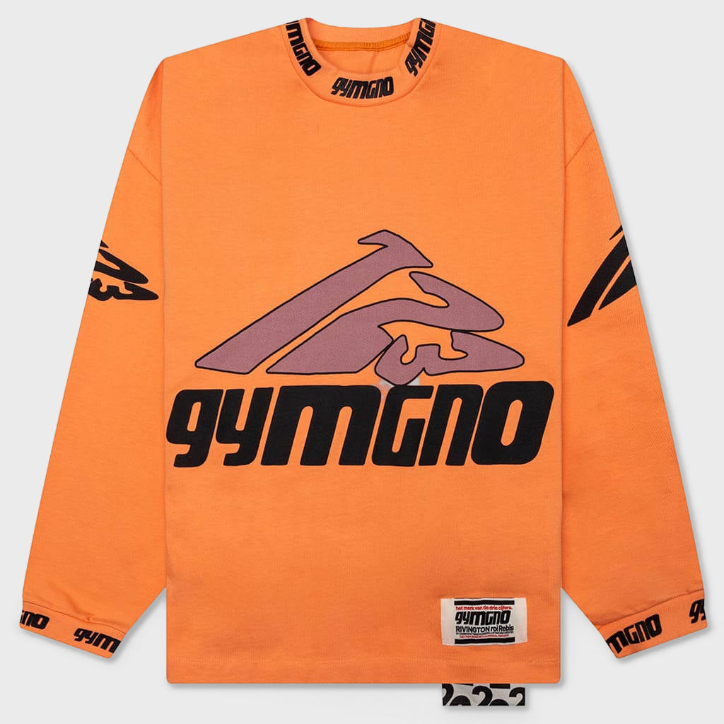 Fasting For Faster L/S Tee - Orange
