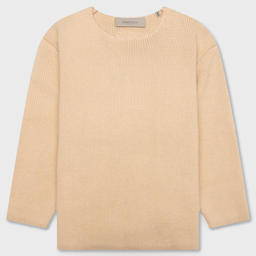 Kid's Raw Sweater - Sand