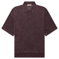S/S Polo - Plum