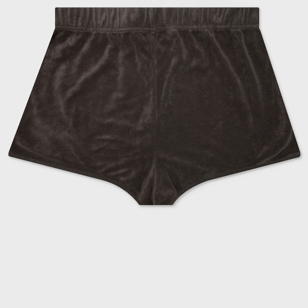 Women's Terry Beach Short - Off Black