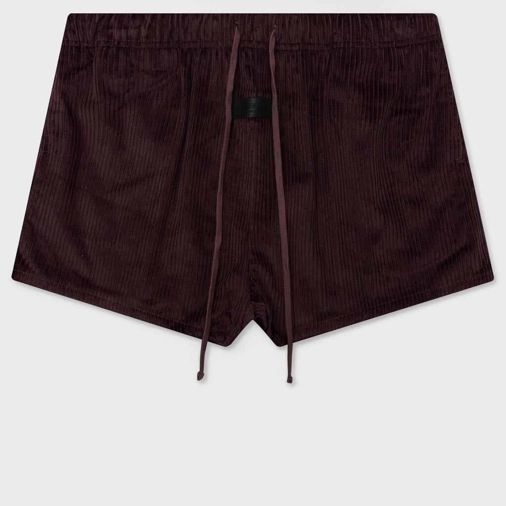 Women's Corduroy Dock Short - Plum