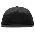 5 Panel Hat - Black