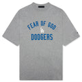 Dodgers 90's Tee - Concrete Heather