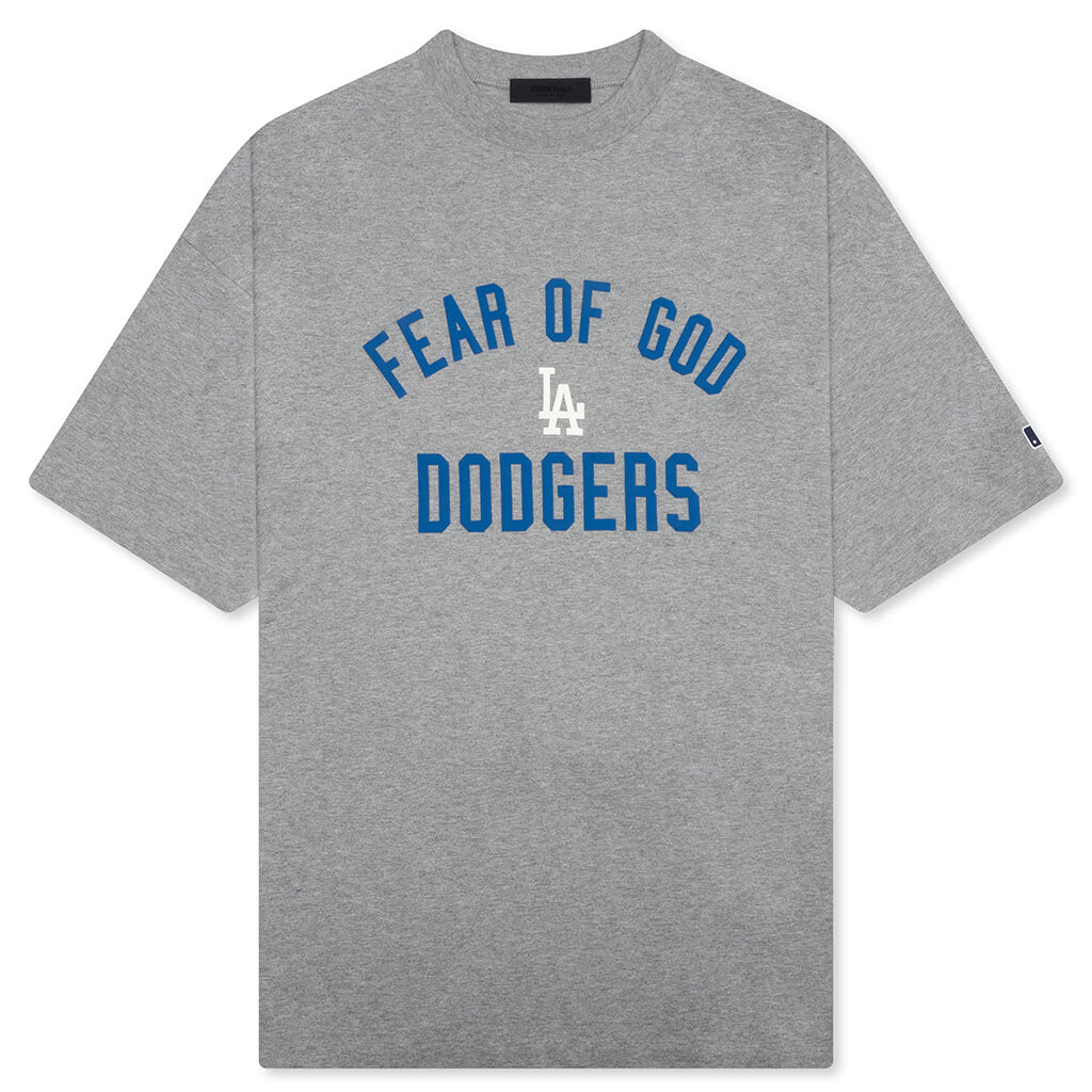 Dodgers 90's Tee - Concrete Heather