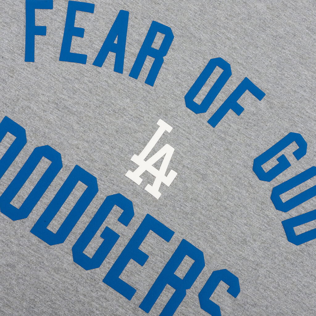 Dodgers 90's Tee - Concrete Heather