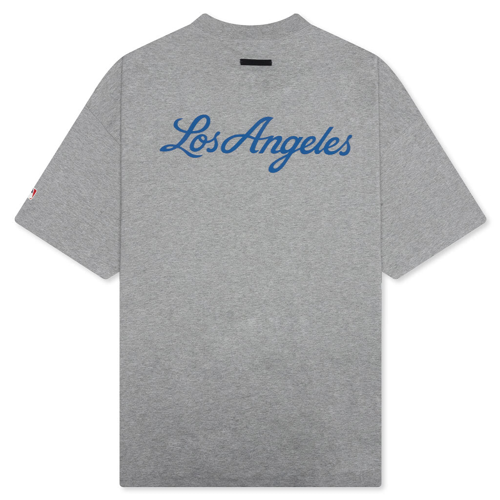 Dodgers 90's Tee - Concrete Heather
