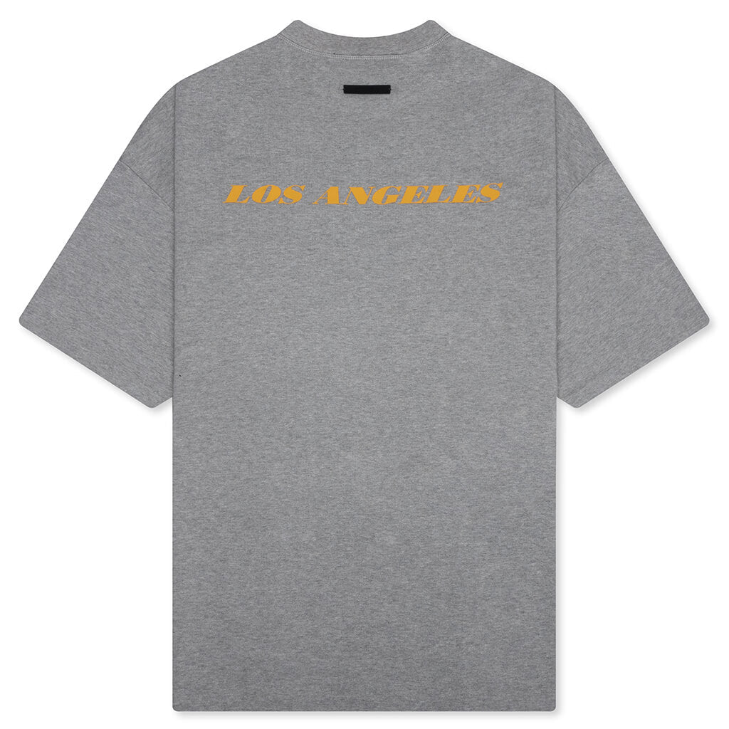 Lakers 90's Tee - Concrete Heather