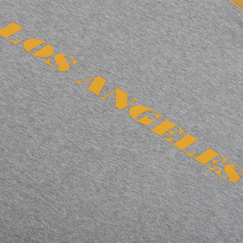 Lakers Sport Hoodie - Concrete Heather/Canyon