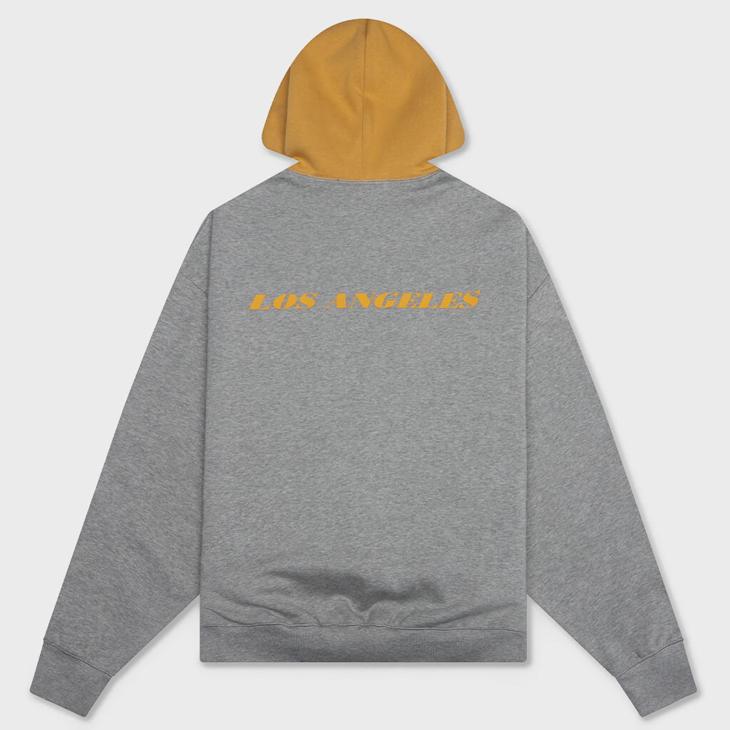 Lakers Sport Hoodie - Concrete Heather/Canyon