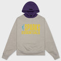 Women's Sparks Classic Hoodie - Heather Stone/Purple Reign