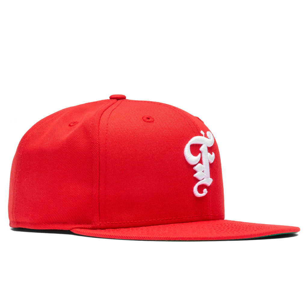 Chinatown Chapter Fitted Cap - Red
