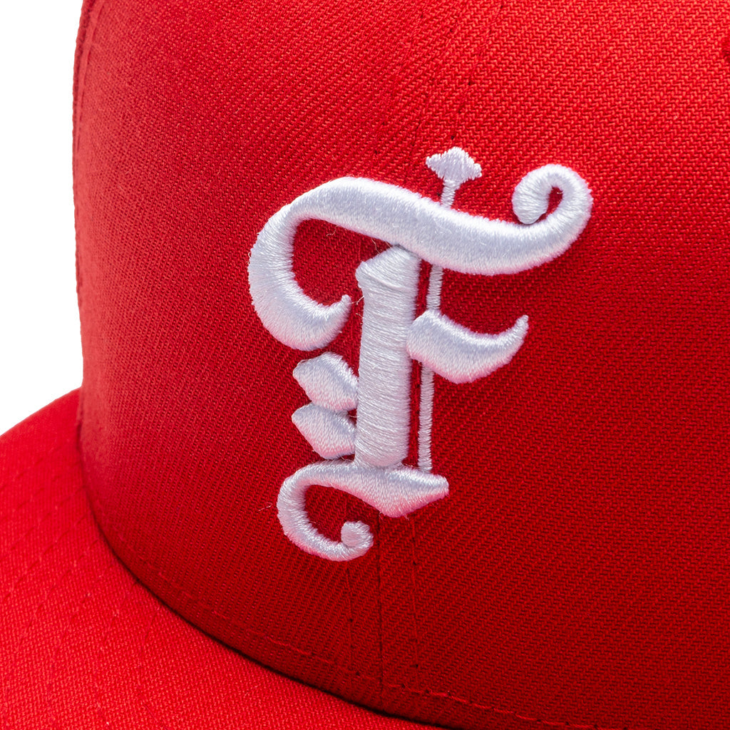 Chinatown Chapter Fitted Cap - Red