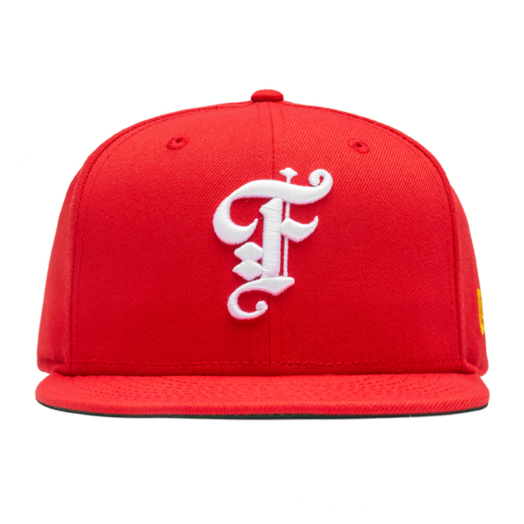 Chinatown Chapter Fitted Cap - Red