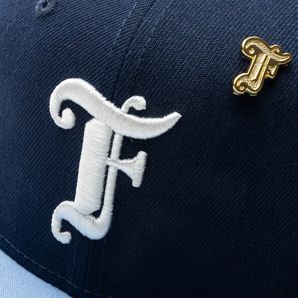 Old English F Snapback - Oceanside/Birdseye