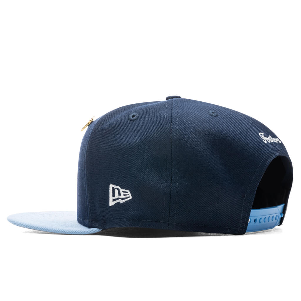 Old English F Snapback - Oceanside/Birdseye
