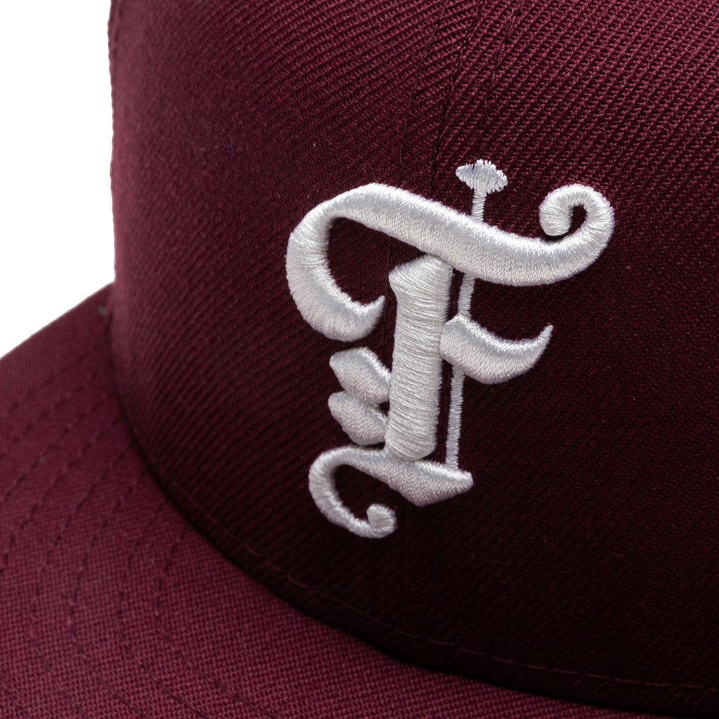 Plaza Chapter Fitted Cap - Maroon