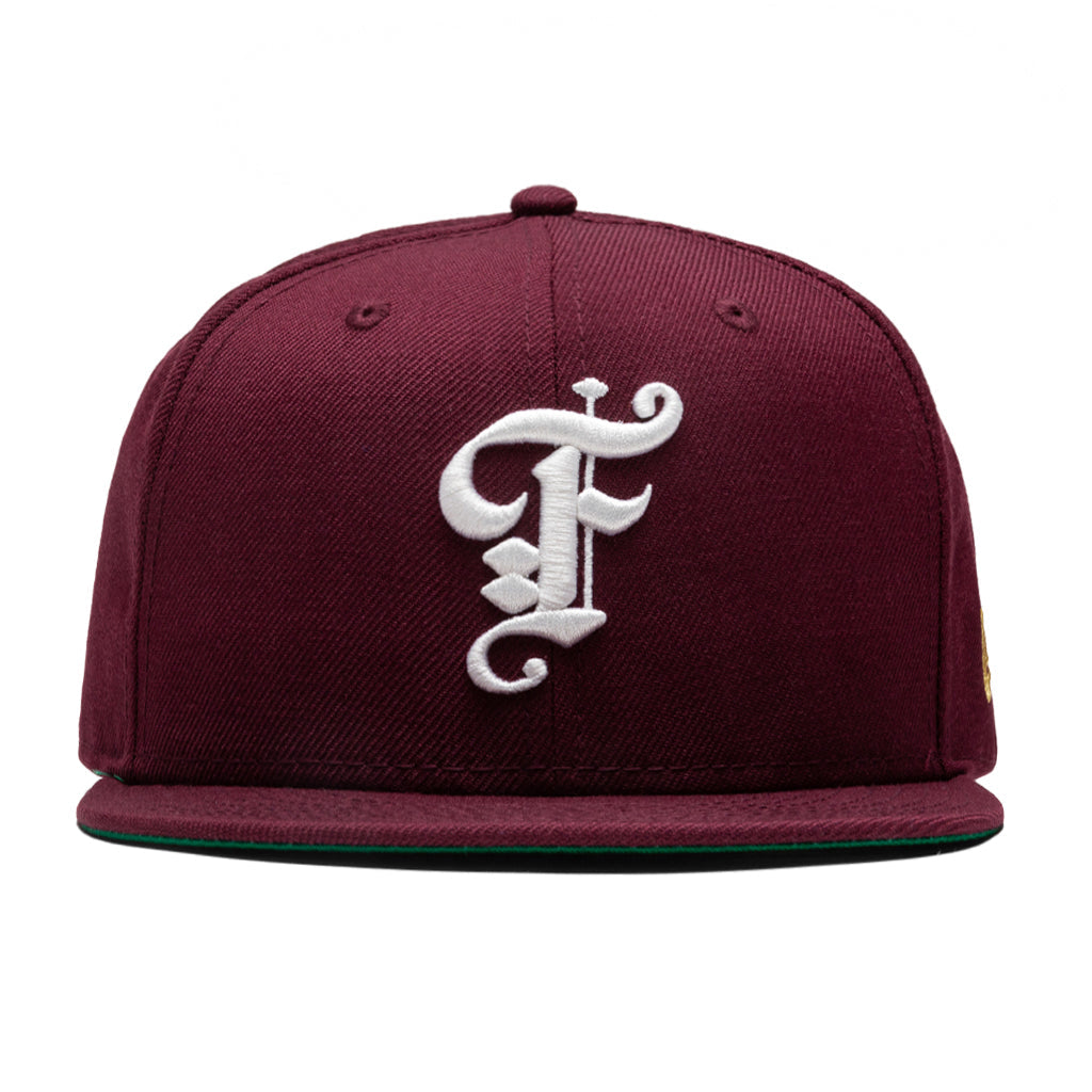 Plaza Chapter Fitted Cap - Maroon
